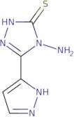 4-Amino-5-(1H-pyrazol-5-yl)-4H-1,2,4-triazole-3-thiol