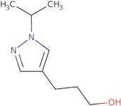 3-[1-(Propan-2-yl)-1H-pyrazol-4-yl]propan-1-ol