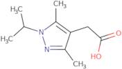 2-[3,5-Dimethyl-1-(propan-2-yl)-1H-pyrazol-4-yl]acetic acid