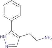 2-(3-Phenyl-1H-pyrazol-4-yl)ethan-1-amine