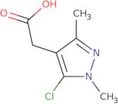 2-(5-Chloro-1,3-dimethyl-1H-pyrazol-4-yl)acetic acid