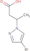 3-(4-Bromo-1H-pyrazol-1-yl)butanoic acid