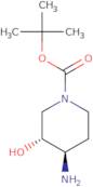 tert-butyl (3R,4R)-4-amino-3-hydroxypiperidine-1-carboxylate