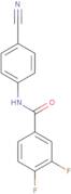 N-(4-Cyanophenyl)-3,4-difluorobenzamide