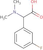 (Dimethylamino)(3-fluorophenyl)acetic acid