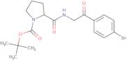 (S)-1-Boc-2-((2-(4-bromophenyl)-2-oxoethyl)carbamoyl)pyrrolidine ee