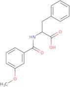 2-[(3-Methoxyphenyl)formamido]-3-phenylpropanoic acid