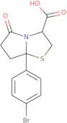 7a-(4-Bromophenyl)-5-oxo-hexahydropyrrolo[2,1-b][1,3]thiazole-3-carboxylic acid