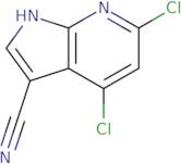 4,6-dichloro-1h-pyrrolo[2,3-b]pyridine-3-carbonitrile