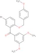 {5-bromo-2-[(4-methoxyphenyl)methoxy]phenyl}(3,5-dimethoxyphenyl)methanone