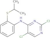 2,5-dichloro-N-(2-(isopropylthio)phenyl)pyrimidin-4-amine