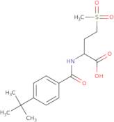 2-[(4-tert-Butylphenyl)formamido]-4-methanesulfonylbutanoic acid