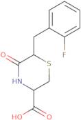 6-[(2-Fluorophenyl)methyl]-5-oxothiomorpholine-3-carboxylic acid