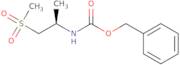 (2-Methanesulfonyl-1-methyl-ethyl)-carbamic acid benzyl ester