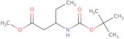 Methyl 3-{[(tert-butoxy)carbonyl]amino}pentanoate