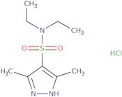 N,N-Diethyl-3,5-dimethyl-1H-pyrazole-4-sulfonamide hydrochloride