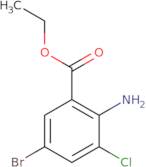 Ethyl 2-amino-5-bromo-3-chlorobenzoate