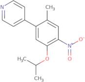 4-(5-Isopropoxy-2-methyl-4-nitrophenyl)pyridine