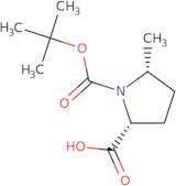 (2R,5R)-1-(tert-butoxycarbonyl)-5-methylpyrrolidine-2-carboxylic acid