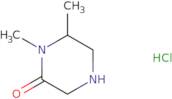 (6R)-1,6-Dimethyl-2-piperazinone hydrochloride