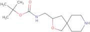 tert-butyl N-({2-oxa-8-azaspiro[4.5]decan-3-yl}methyl)carbamate