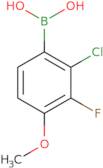 (2-Chloro-3-fluoro-4-methoxyphenyl)boronic acid