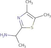 [1-(4,5-Dimethyl-1,3-thiazol-2-yl)ethyl]amine dihydrochloride hydrate