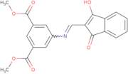 methyl 5-(((1,3-dioxoindan-2-ylidene)methyl)amino)-3-(methoxycarbonyl)benzoate