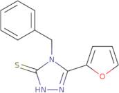 4-Benzyl-5-(furan-2-yl)-4H-1,2,4-triazole-3-thiol