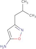 3-(2-Methylpropyl)-1,2-oxazol-5-amine