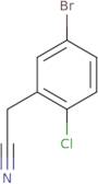 2-(5-Bromo-2-chlorophenyl)acetonitrile
