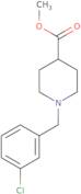 Methyl 1-[(3-chlorophenyl)methyl]piperidine-4-carboxylate