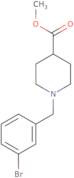 Methyl 1-[(3-bromophenyl)methyl]piperidine-4-carboxylate