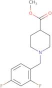 Methyl 1-[(2,4-difluorophenyl)methyl]piperidine-4-carboxylate