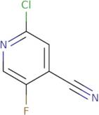 2-Chloro-5-fluoropyridine-4-carbonitrile