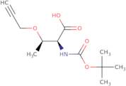 (2S,3R)-2-{[(tert-Butoxy)carbonyl]amino}-3-(prop-2-yn-1-yloxy)butanoic acid