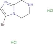 3-Bromo-5,6,7,8-tetrahydro-imidazo[1,2-a]pyrazine dihydrochloride
