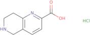 5,6,7,8-Tetrahydro-1,6-naphthyridine-2-carboxylic acid hydrochloride