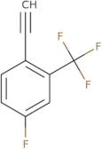 1-Ethynyl-4-fluoro-2-(trifluoromethyl)benzene