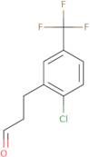 3-[2-Chloro-5-(trifluoromethyl)phenyl]propanal