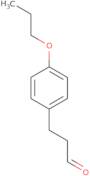 3-(4-Propoxyphenyl)propanal