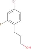 3-(4-Bromo-2-fluorophenyl)propan-1-ol