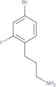 3-(4-Bromo-2-fluorophenyl)propan-1-amine