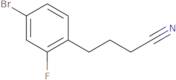 4-(4-Bromo-2-fluorophenyl)butanenitrile