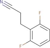 3-(2,6-Difluorophenyl)propanenitrile