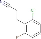 3-(2-Chloro-6-fluorophenyl)propanenitrile