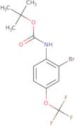 tert-Butyl (2-bromo-4-(trifluoromethoxy)phenyl)carbamate