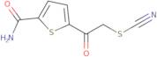 5-(2-Thiocyanatoacetyl)thiophene-2-carboxamide