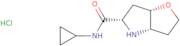 rac-(3aR,5R,6aR)-N-Cyclopropyl-hexahydro-2H-furo[3,2-b]pyrrole-5-carboxamide hydrochloride
