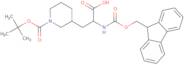 2-(Fmoc-amino)-3-(1-boc-3-piperidyl)propanoic acid